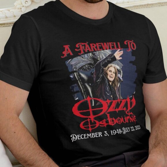 A Farewell to Ozzy T Shirt - Picture 1 of 5